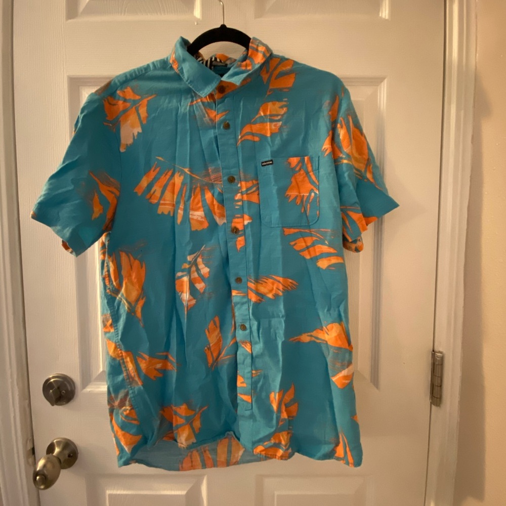 Volcom Hawaiian button up